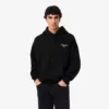 Fleece-hoodie för män med flera tryck Fleece-hoodie för män med flera tryck