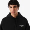 Fleece-hoodie för män med flera tryck Fleece-hoodie för män med flera tryck