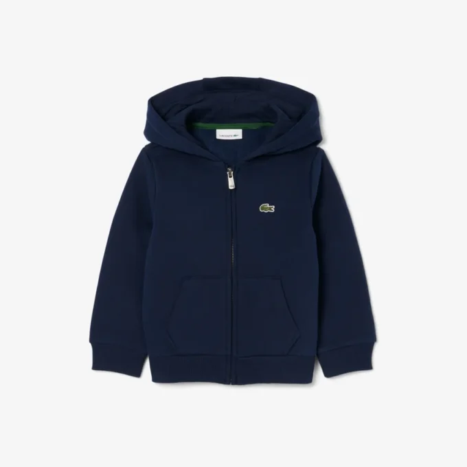 Fleece-hoodie med dragkedja för barn Fleece-hoodie med dragkedja för barn