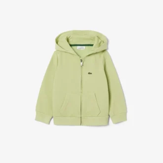 Fleece-hoodie med dragkedja för barn
