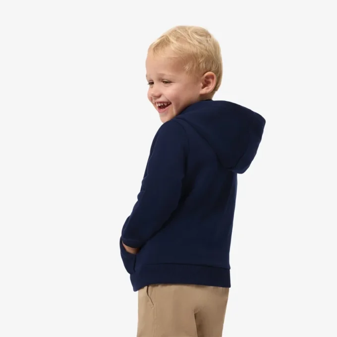 Fleece-hoodie med dragkedja för barn Fleece-hoodie med dragkedja för barn