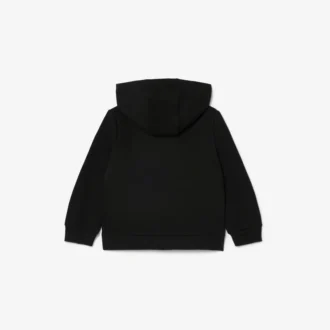 Fleece-hoodie med dragkedja för barn