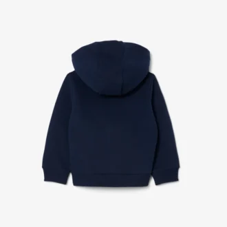 Fleece-hoodie med dragkedja för barn
