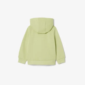 Fleece-hoodie med dragkedja för barn