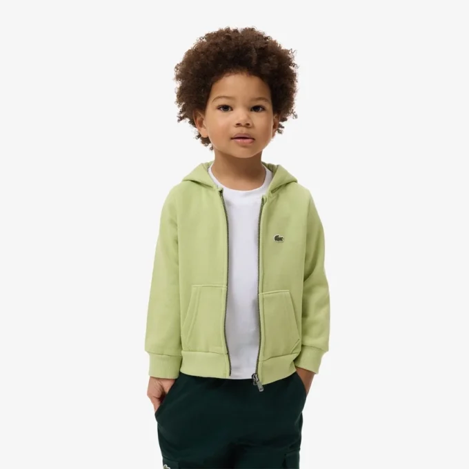 Fleece-hoodie med dragkedja för barn Fleece-hoodie med dragkedja för barn