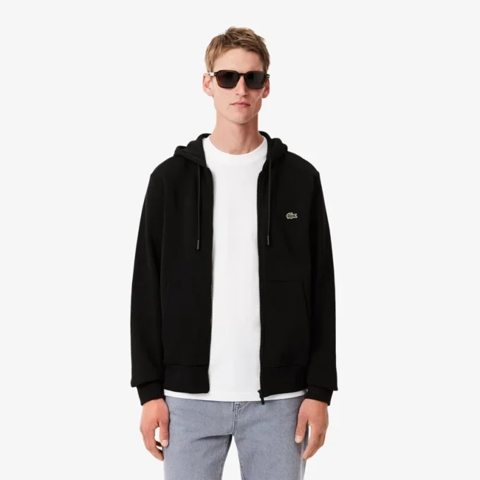 Fleece-hoodie med dragkedja för herr Fleece-hoodie med dragkedja för herr