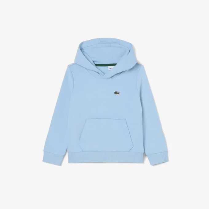 Fleece-hoodie med känguruficka för barn