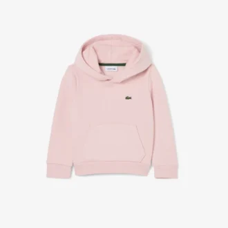 Fleece-hoodie med känguruficka för barn