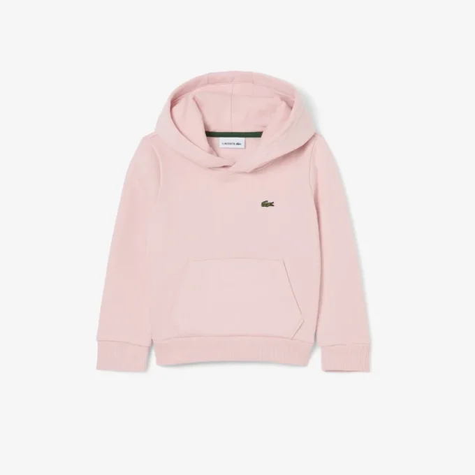 Fleece-hoodie med känguruficka för barn