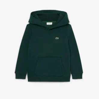 Fleece-hoodie med känguruficka för barn