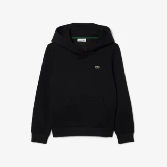 Fleece-hoodie med känguruficka för barn