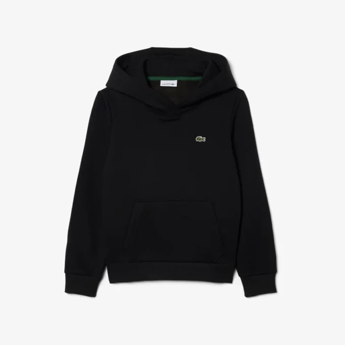 Fleece-hoodie med känguruficka för barn