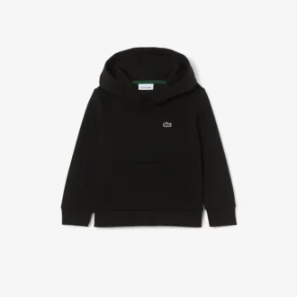 Fleece-hoodie med känguruficka för barn