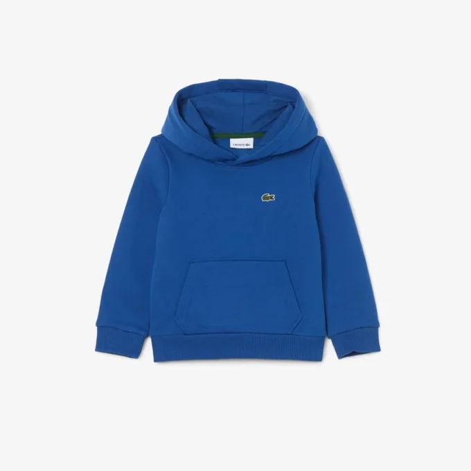 Fleece-hoodie med känguruficka för barn