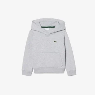 Fleece-hoodie med känguruficka för barn