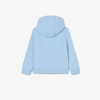 Fleece-hoodie med känguruficka för barn