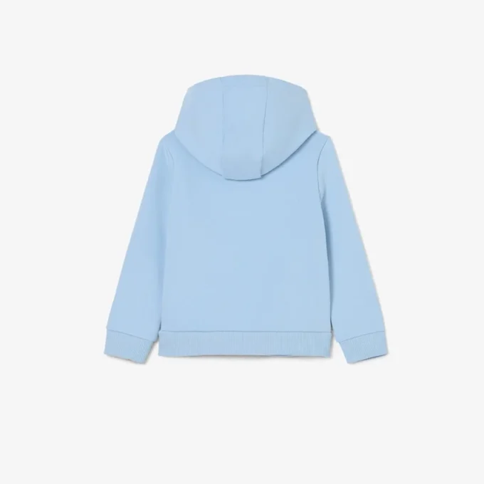 Fleece-hoodie med känguruficka för barn