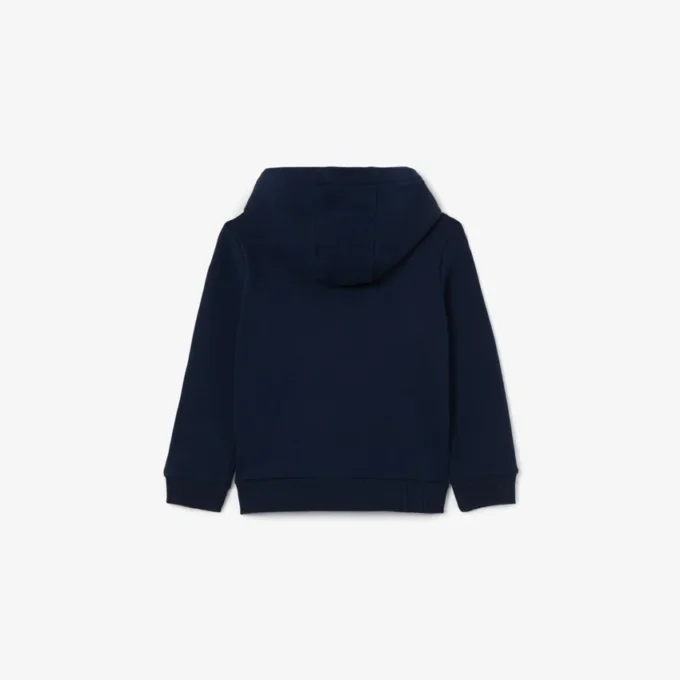 Fleece-hoodie med känguruficka för barn
