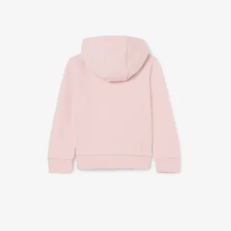 Fleece-hoodie med känguruficka för barn