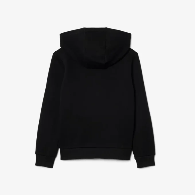 Fleece-hoodie med känguruficka för barn