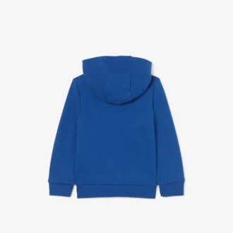 Fleece-hoodie med känguruficka för barn