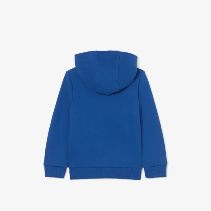 Fleece-hoodie med känguruficka för barn