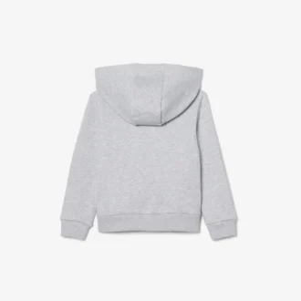 Fleece-hoodie med känguruficka för barn