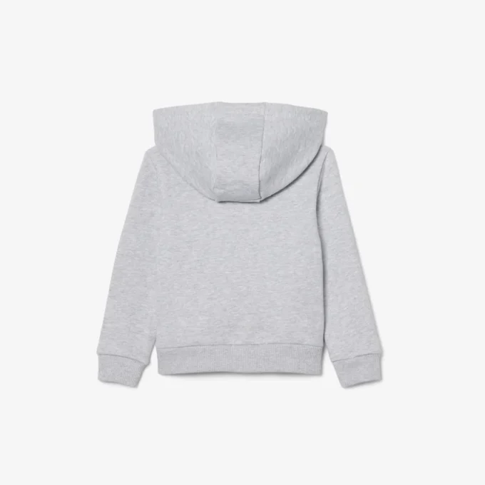 Fleece-hoodie med känguruficka för barn