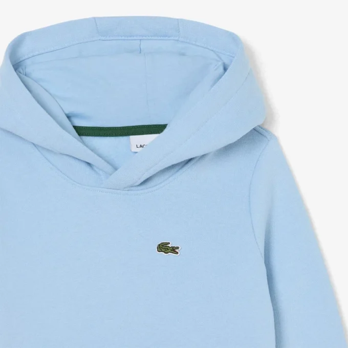 Fleece-hoodie med känguruficka för barn