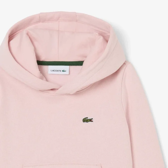 Fleece-hoodie med känguruficka för barn