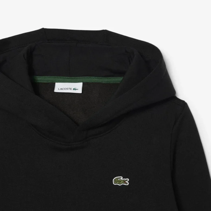 Fleece-hoodie med känguruficka för barn