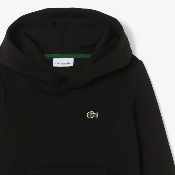 Fleece-hoodie med känguruficka för barn