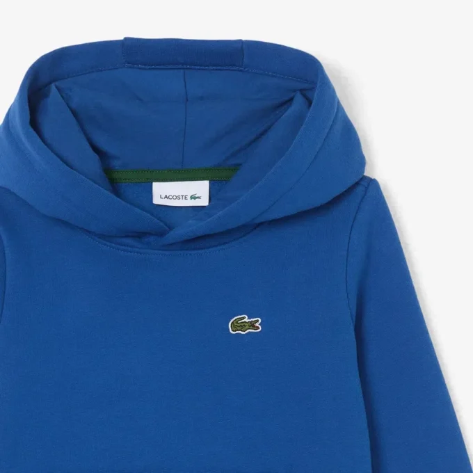 Fleece-hoodie med känguruficka för barn