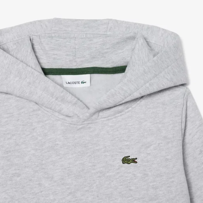 Fleece-hoodie med känguruficka för barn