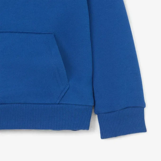 Fleece-hoodie med känguruficka för barn