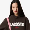 Fleece-hoodie med logo för dam Fleece-hoodie med logo för dam