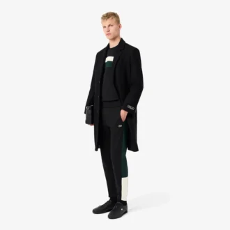 Fleece-joggingbyxor med avsmalnande ben för män Fleece-joggingbyxor med avsmalnande ben för män