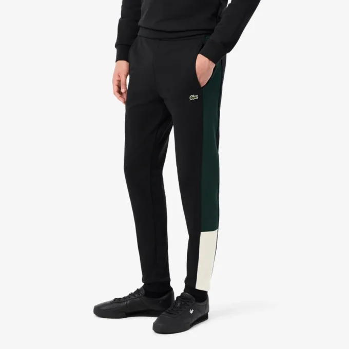 Fleece-joggingbyxor med avsmalnande ben för män Fleece-joggingbyxor med avsmalnande ben för män
