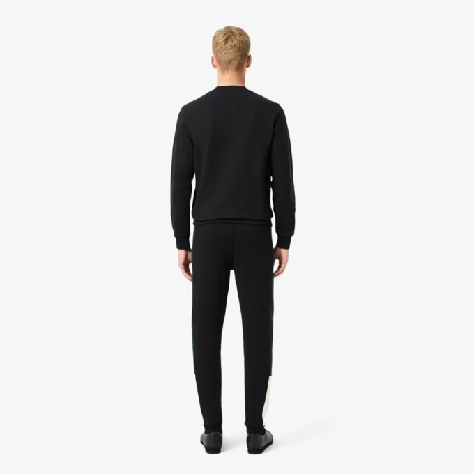 Fleece-joggingbyxor med avsmalnande ben för män Fleece-joggingbyxor med avsmalnande ben för män