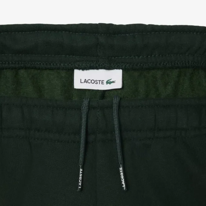 Fleece-joggingbyxor med randiga detaljer för pojkar Fleece-joggingbyxor med randiga detaljer för pojkar