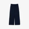 Fleece-joggingbyxor med utsvängda ben för flickor Fleece-joggingbyxor med utsvängda ben för flickor