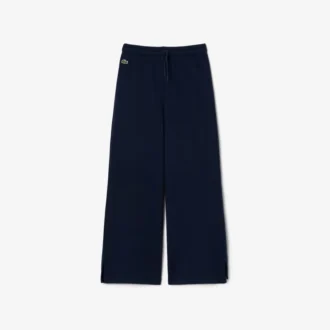 Fleece-joggingbyxor med utsvängda ben för flickor