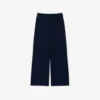 Fleece-joggingbyxor med utsvängda ben för flickor Fleece-joggingbyxor med utsvängda ben för flickor