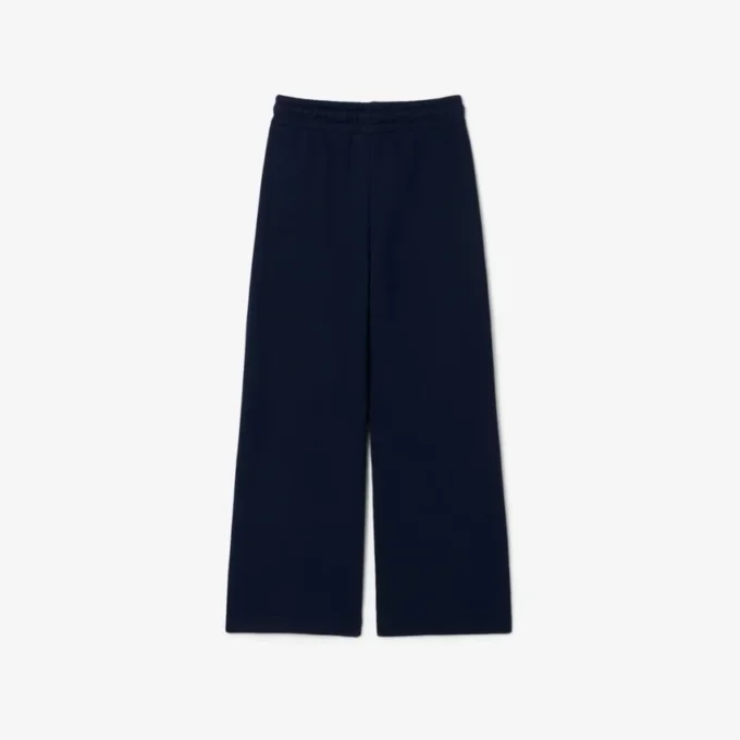 Fleece-joggingbyxor med utsvängda ben för flickor Fleece-joggingbyxor med utsvängda ben för flickor