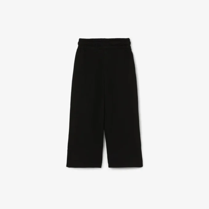 Fleece-joggingbyxor med utsvängda ben för tjejer Fleece-joggingbyxor med utsvängda ben för tjejer