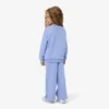 Fleece-joggingbyxor med utsvängda ben för tjejer Fleece-joggingbyxor med utsvängda ben för tjejer