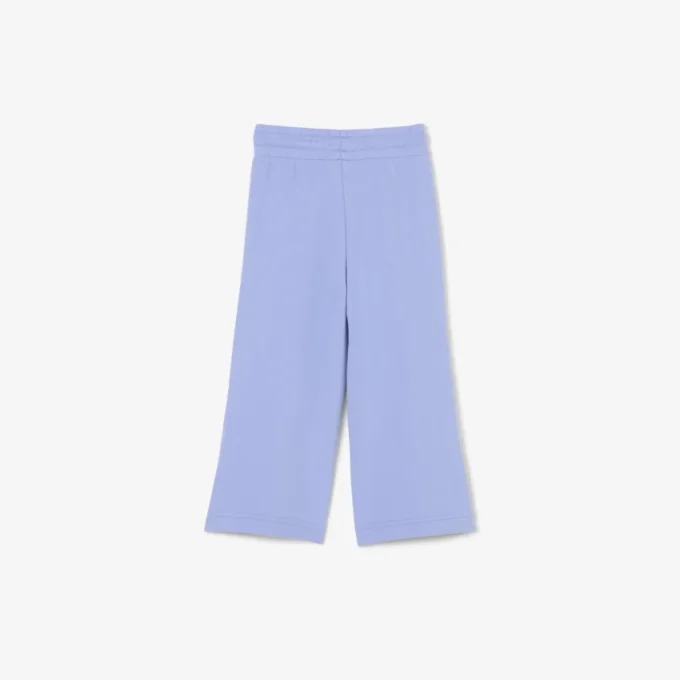Fleece-joggingbyxor med utsvängda ben för tjejer Fleece-joggingbyxor med utsvängda ben för tjejer