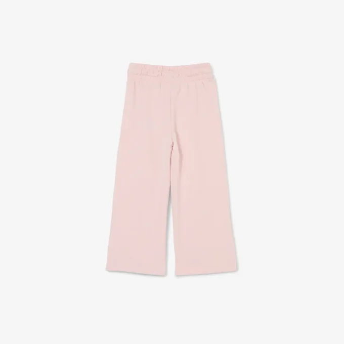 Fleece-joggingbyxor med utsvängda ben för tjejer Fleece-joggingbyxor med utsvängda ben för tjejer