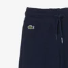 Fleece-joggingbyxor med utsvängda ben för tjejer