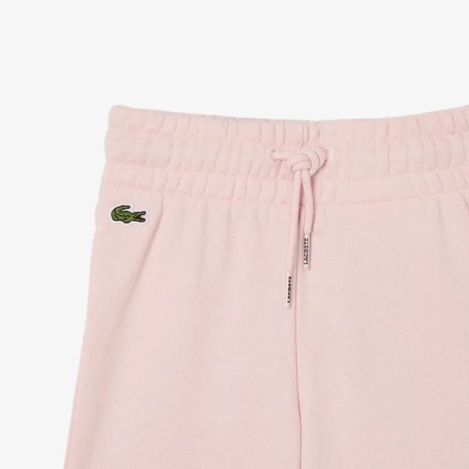 Fleece-joggingbyxor med utsvängda ben för tjejer Fleece-joggingbyxor med utsvängda ben för tjejer